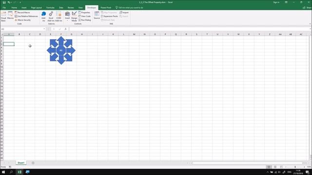 Excel VBA Online Course - 2.2.3 The Offset Property смотреть онлайн
