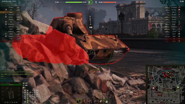 Мастер на ПТ-САУ 10lvl FV217 Badger. Карта Берлин, 9976 урона, 5 фрагов смотреть онлайн