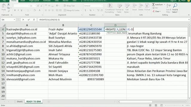 Kontak Eps2: CARA MENGHAPUS KARAKTER PALING KIRI DI EXCEL смотреть онлайн