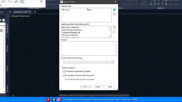 ? IMPORTACIÓN y EXPORTACIÓN de PUNTOS ?CIVIL 3D 2021-2022? смотреть онлайн