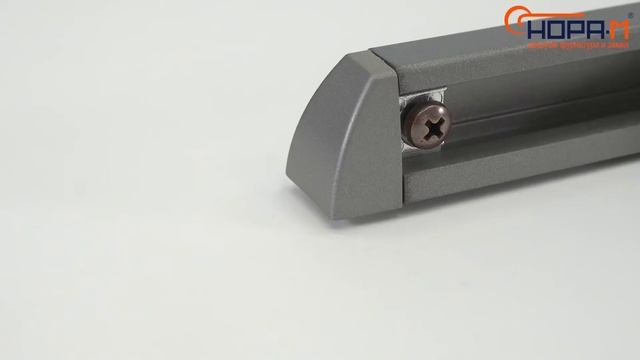 Доводчик НОРА-М №4S Slider (от 70 до 110 кг) (графит) со скользящей тягой. смотреть онлайн