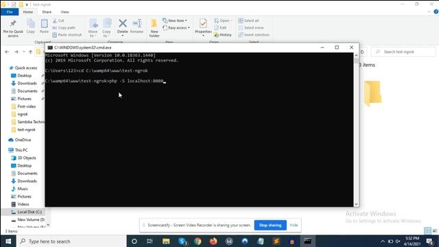 How to share your localhost url with your friends using by ngrok смотреть онлайн