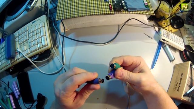 [Natalex] USB переходник на старые мыши и клавиатуры... смотреть онлайн