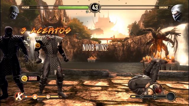 MORTAL KOMBAT 9 NOOB SAIBOT MODO ARCADE EXPERT VERY HARD ULTRA COMBOS смотреть онлайн