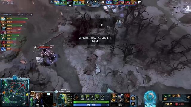 SOMNUS EARTH SPIRIT BALL STUCK BUG! - Azure Ray vs TA - TI12 THE INTERNATIONAL 2023 DOTA 2 смотреть онлайн