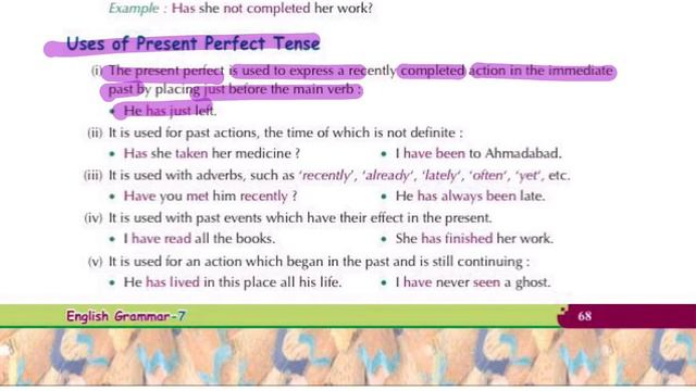 Class 7 | English Grammar | Chapter 7| Tenses | Part 1 смотреть онлайн