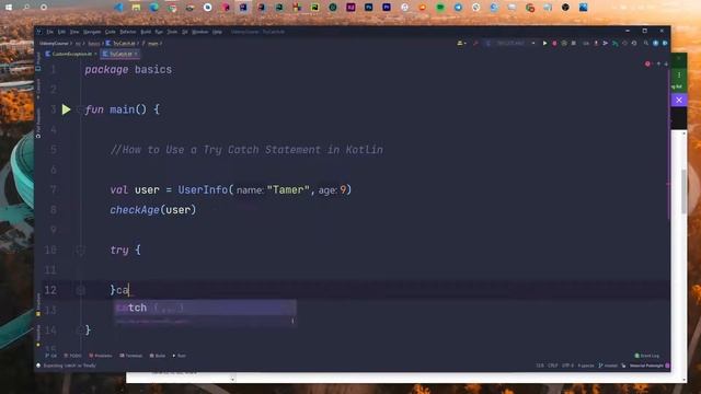 114 Try Catch Statement смотреть онлайн