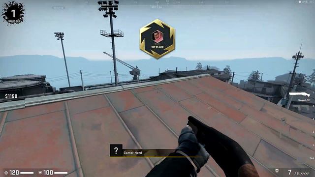 PEAK CS:GO BATTLE ROYALE 1v1 PLAY: SAWED OFF VS BEN SHAPIRO'S AK-47 смотреть онлайн