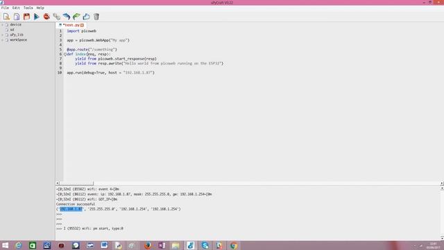 ESP32 MicroPython: HTTP Webserver with Picoweb смотреть онлайн