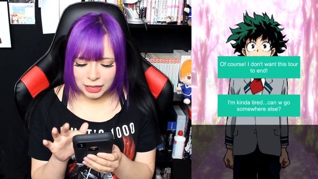 I Play a Deku DATING SIM?! Boku No Hero Academia Otome game Izuku Midoriya My Hero | Ami Yoshiko смотреть онлайн
