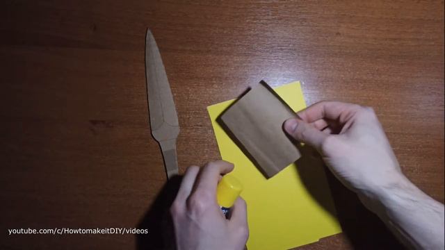 How to make a KUNAI STANDOFF 2 out of Cardboard смотреть онлайн