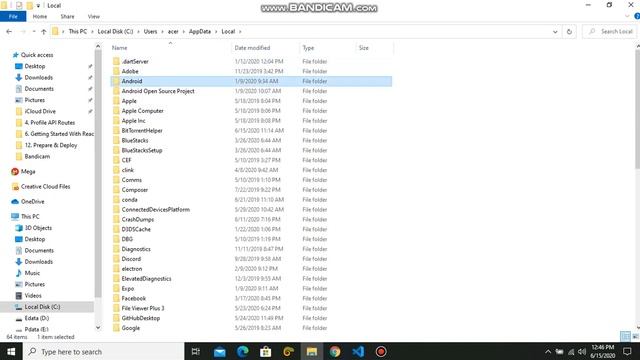 open android emulator directly from vscode смотреть онлайн