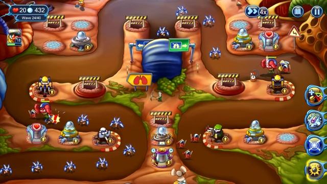 Defend your life Tutorial - Level 13 Liver смотреть онлайн