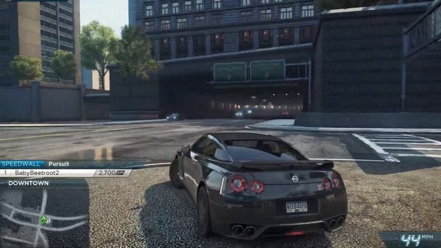 NISSAN GT-R IN NFS MOST WANTED IS INSANE смотреть онлайн