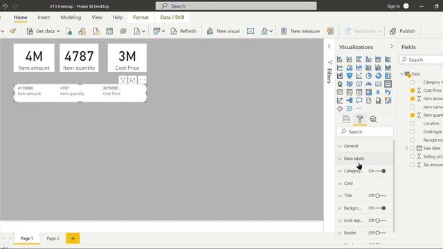 Card | Multi Row Card in Power BI - Visuals with Nags смотреть онлайн