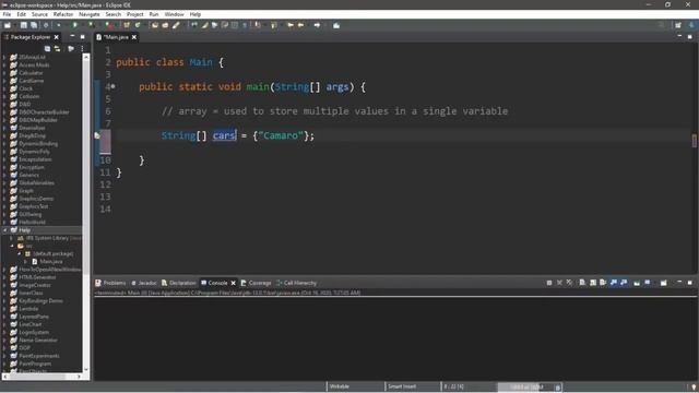 Java tutorial for beginners - Loops, Arrays (Part 7) | XPERGE смотреть онлайн