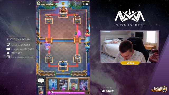 THE EASIEST DECK FOR 12 WINS! Broken Mega Knight Balloon Deck — Clash Royale смотреть онлайн