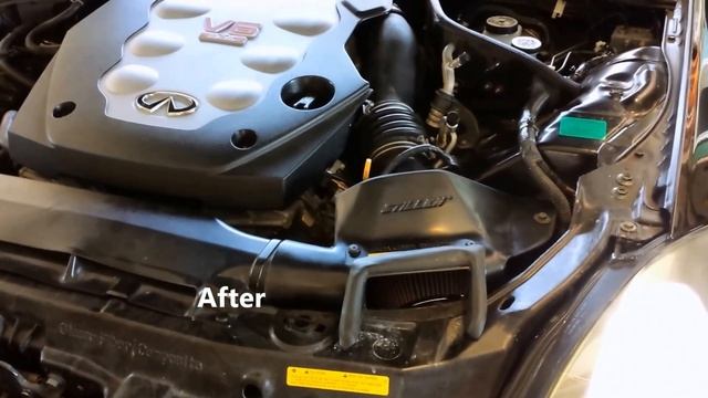 2004 Infiniti G35 Coupe Stillen Air Intake Kit w/ Z-tube смотреть онлайн