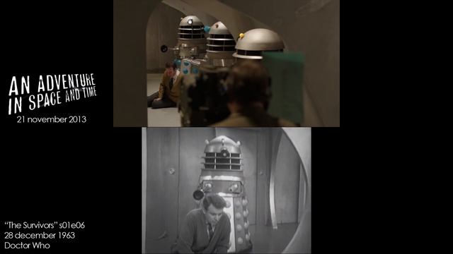 Doctor Who (1963–1989) and An Adventure in Space and Time (2013) - scene comparisons смотреть онлайн