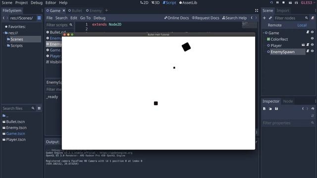 How to Make a Bullet Hell Game in Godot [P4] - Spawning Enemies смотреть онлайн