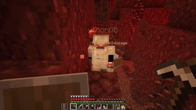 Nether Adventures with Sausage & Python + Starter Base! | Episode 1 | Legacy SMP Season 2 смотреть онлайн