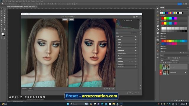 Photoshop Camera Raw Filter Presets Download । Photoshop Tutorial! смотреть онлайн