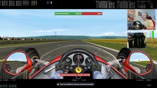 ?This is Why Grand Prix Legends is THE BEST✌️Ferrari 312 V12 F1 66 @ Reims?Full Race смотреть онлайн