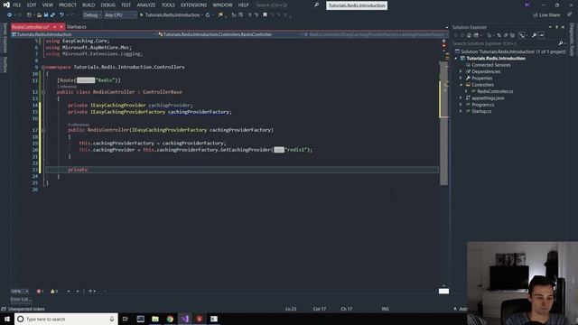 C# .NET Core 3.0 - How to Setup Redis Caching смотреть онлайн