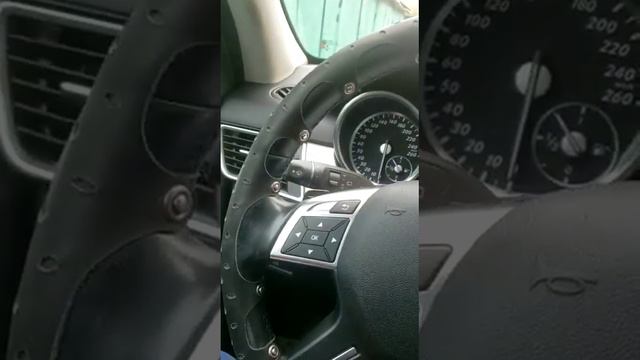 Эксклюзивно. Чехол на руль. Оплётка руля лучше покраски. Тюнинг Mercedes-Benz. ML 63 AMG. Brabus. смотреть онлайн