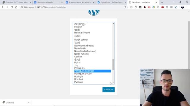 Como Instalar o Wordpress na Digital Ocean - Servidor VPS смотреть онлайн