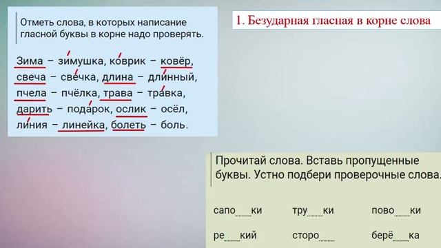 Дистанционный урок по русскому языку 3 класс урок 130 повторение Орфограммы состав слова смотреть онлайн
