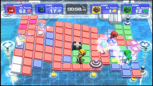Flip Wars - Panel Battle on Blue Arena - Spinner [Nintendo Switch] смотреть онлайн