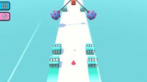 прохождение всех уровней в игре Jelly Run 2048