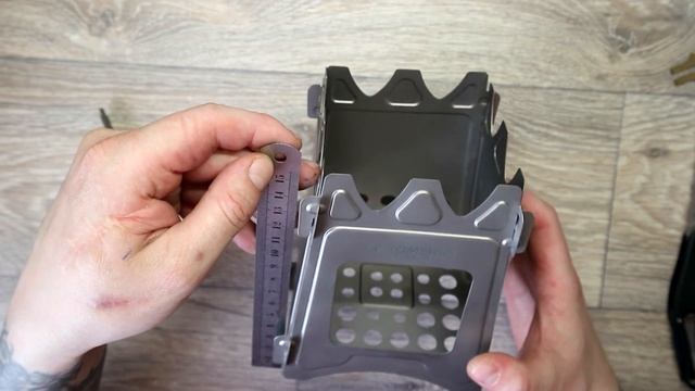 Титановая печка - щепочница Tomshoo смотреть онлайн