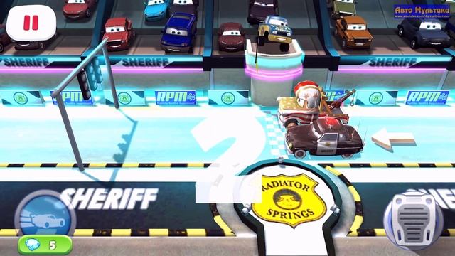 Cars Fast as Lightning (Stunt Mater VS Luigi) - Android Gameplay #5 смотреть онлайн