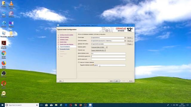 How to install Oracle 12c database on Windows 10(Hindi) смотреть онлайн