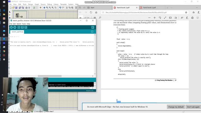 Nyerah?? bukan gaya gue,. KULIAH ONLEN How to program Arduino On Proteus смотреть онлайн