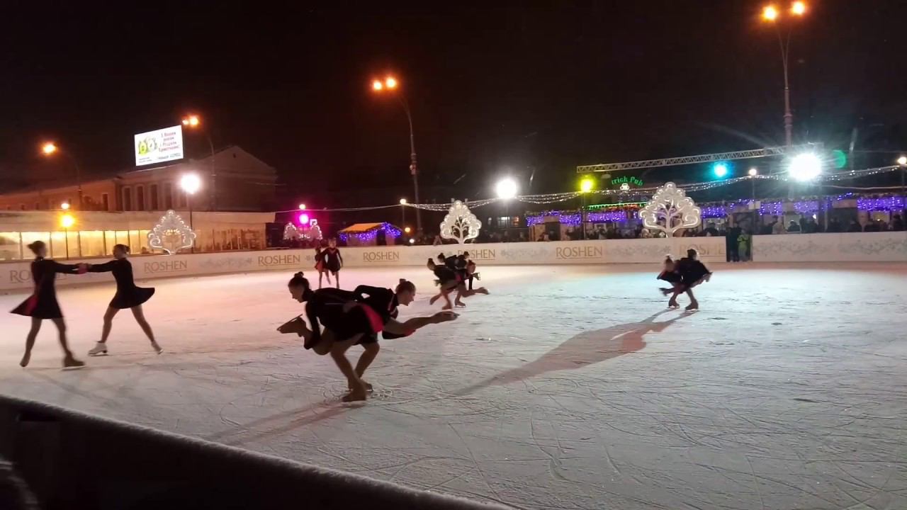 Синхронное Фигурное Катание Харьков Каток Площадь смотреть онлайн