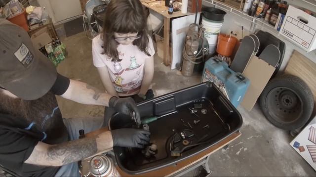 All About Sass - Carburetor Rebuild - Vespa Rally Rebuild Part 2 смотреть онлайн