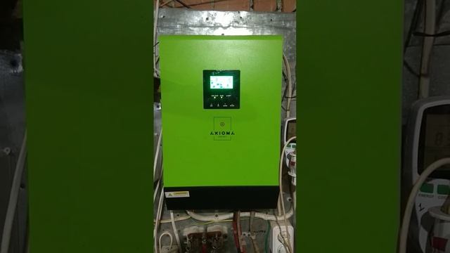 Нет солнечных дней? ИБП из инвертора. смотреть онлайн