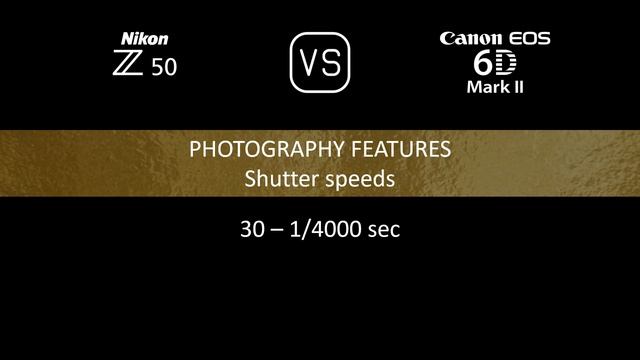 Nikon Z50 vs. Canon EOS 6D Mark II: A Comparison of Specifications смотреть онлайн