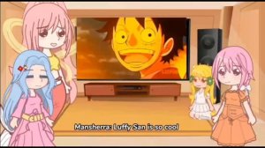 One Piece Princesses React To Luffy // Gacha Club