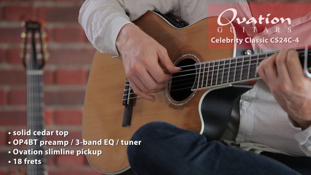 Comparison Applause Classic AB24CII / Ovation Celebrity Classic CS24C-4 / Ovation Classic 1773AX-4 смотреть онлайн