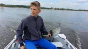 Лодочный мотор Tohatsu 9.8 первый запуск.