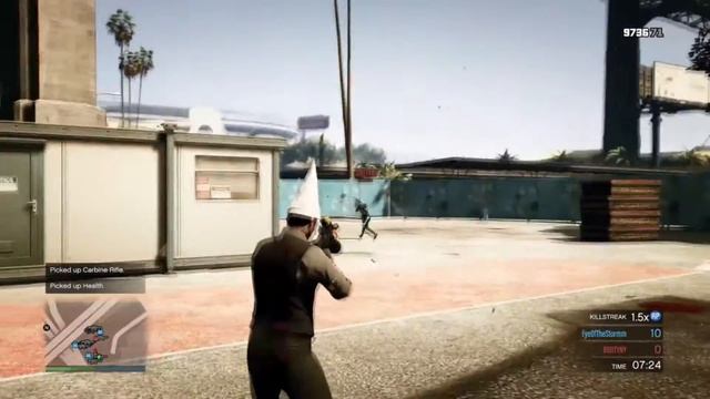 GTA 5 Online | Free-Aim | HiiiPower Member Rages After 1v1 смотреть онлайн
