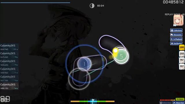 [osu!]Tanya Degurechaff (CV: Aoi Yuuki) - Los! Los! Los! [Mugoi] "NF" | Keyboard & Mouse смотреть онлайн