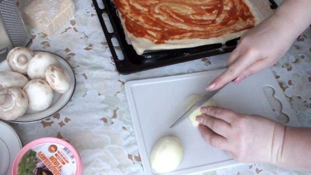 ПИЦЦА с грибами pizza смотреть онлайн