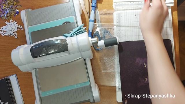 Новая машинка для вырубки и тиснения Big Shot. Обзор ножей. О пластине и коврике с Ali.#скрапбукинг смотреть онлайн