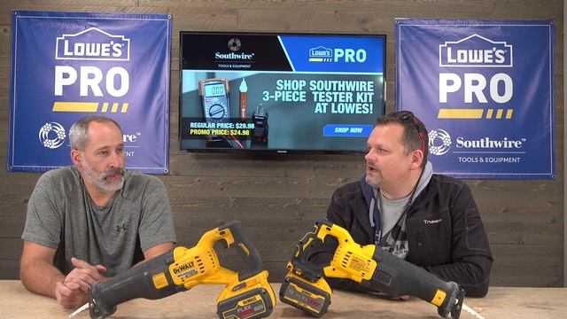 FLEXVOLT Advantage vs FLEXVOLT - Reciprocating Saws смотреть онлайн
