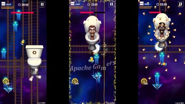 Galaxy Attack: Space Shooter | Campaign Mode | Level 26.3 | New Boss Review | By Apache Gamers смотреть онлайн